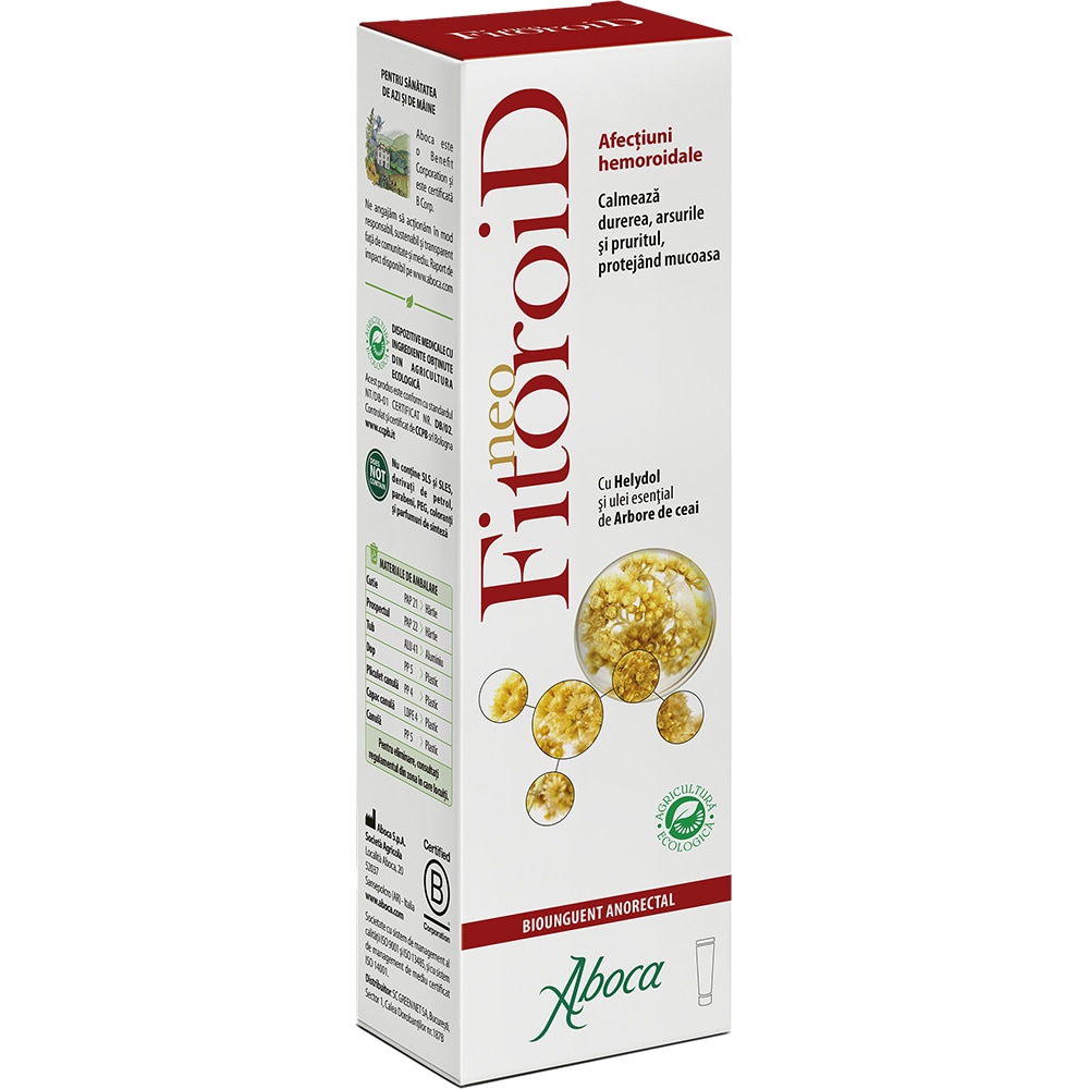 Unguent Bio NeoFitoroid, 40 ml, ABOCA