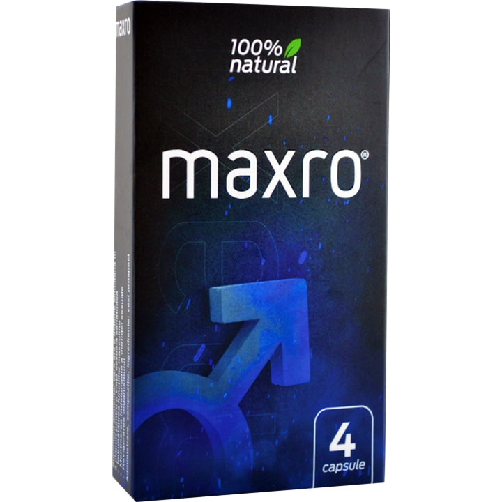 Supliment alimentar Maxro, 4 capsule