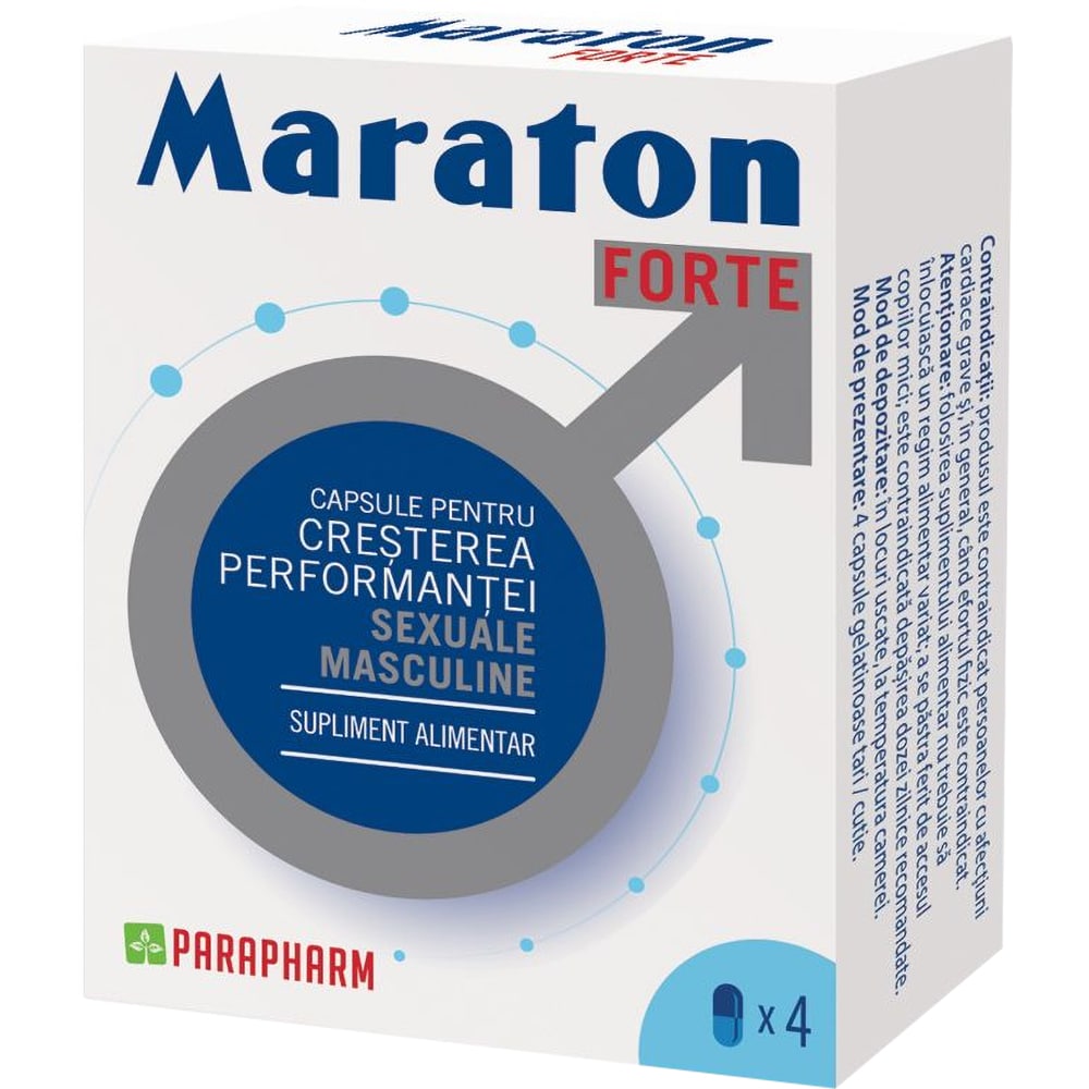 Supliment alimentar Maraton Forte, 4 capsule