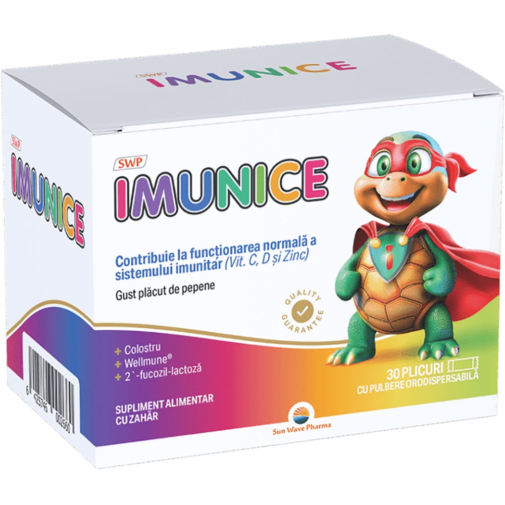 Supliment alimentar Imunice, 30 plicuri, SUN WAVE PHARMA