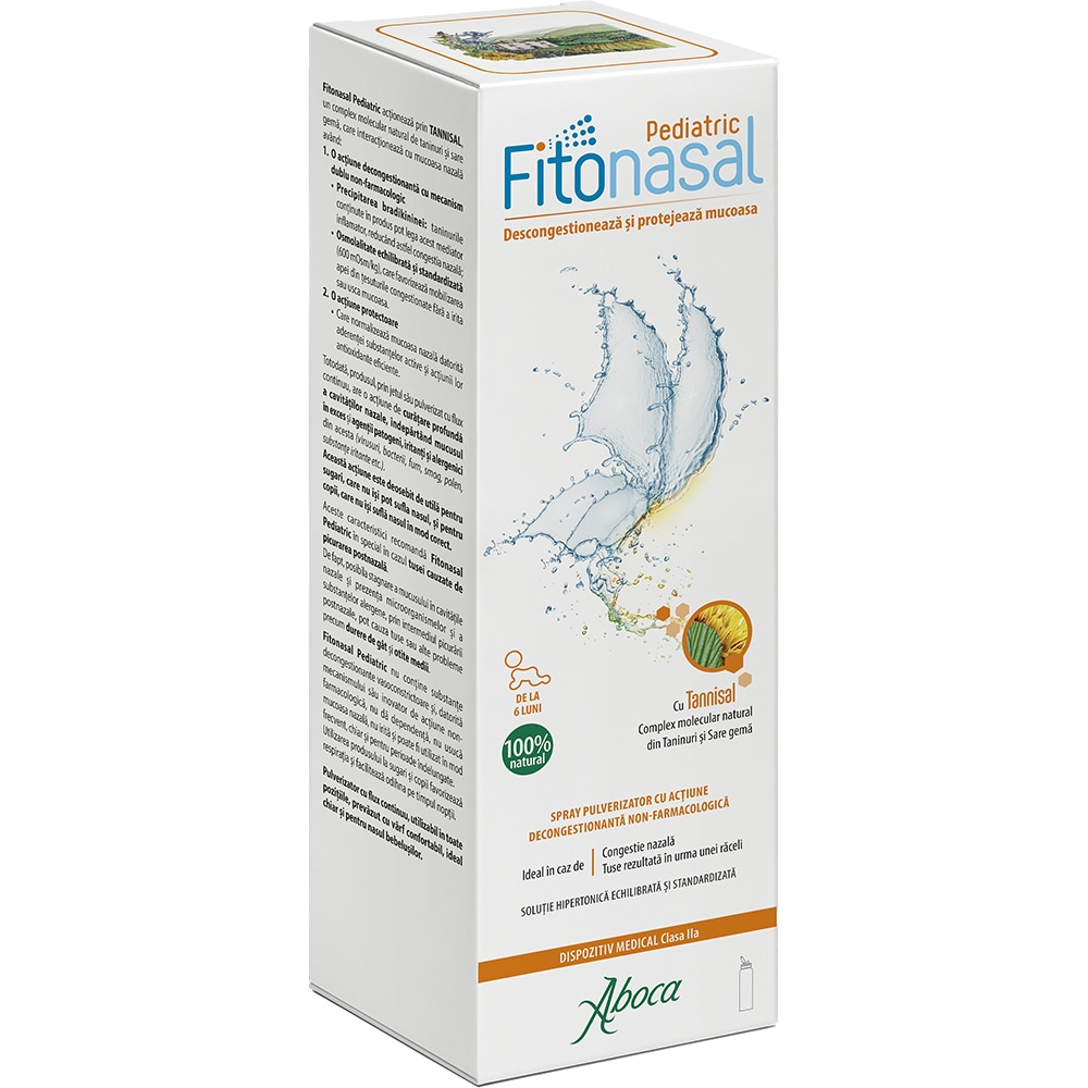 Spray Fitonasal Pediatric, 125 ml, ABOCA