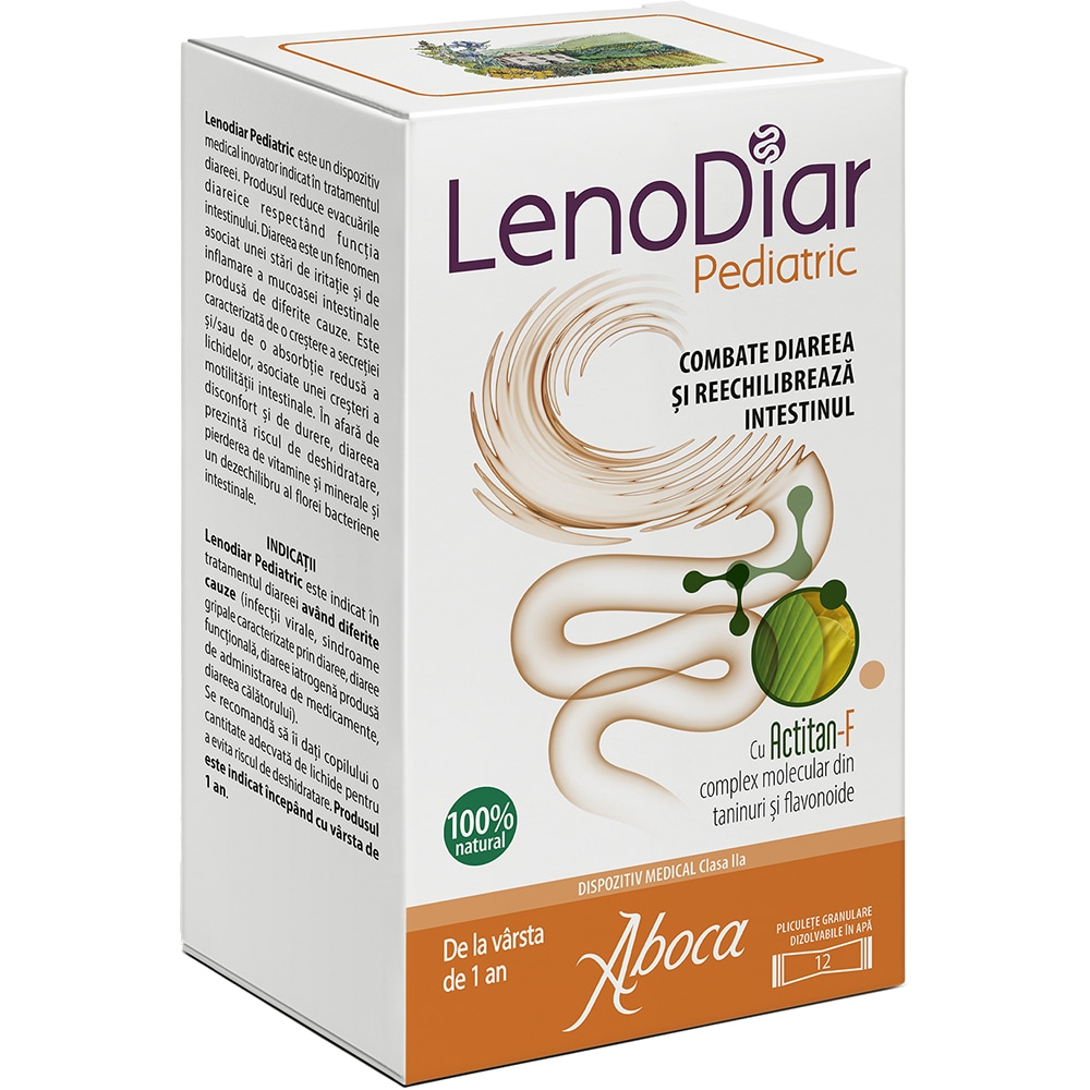LenoDiar pediatric, 12 plicuri, ABOCA