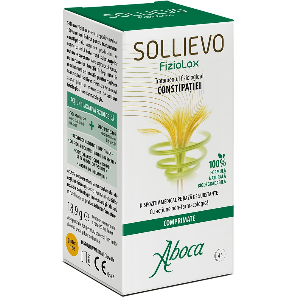 Sollievo Fiziolax, 45 tablete, ABOCA