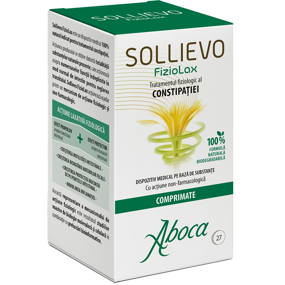 Sollievo Fiziolax, 27 tablete, ABOCA