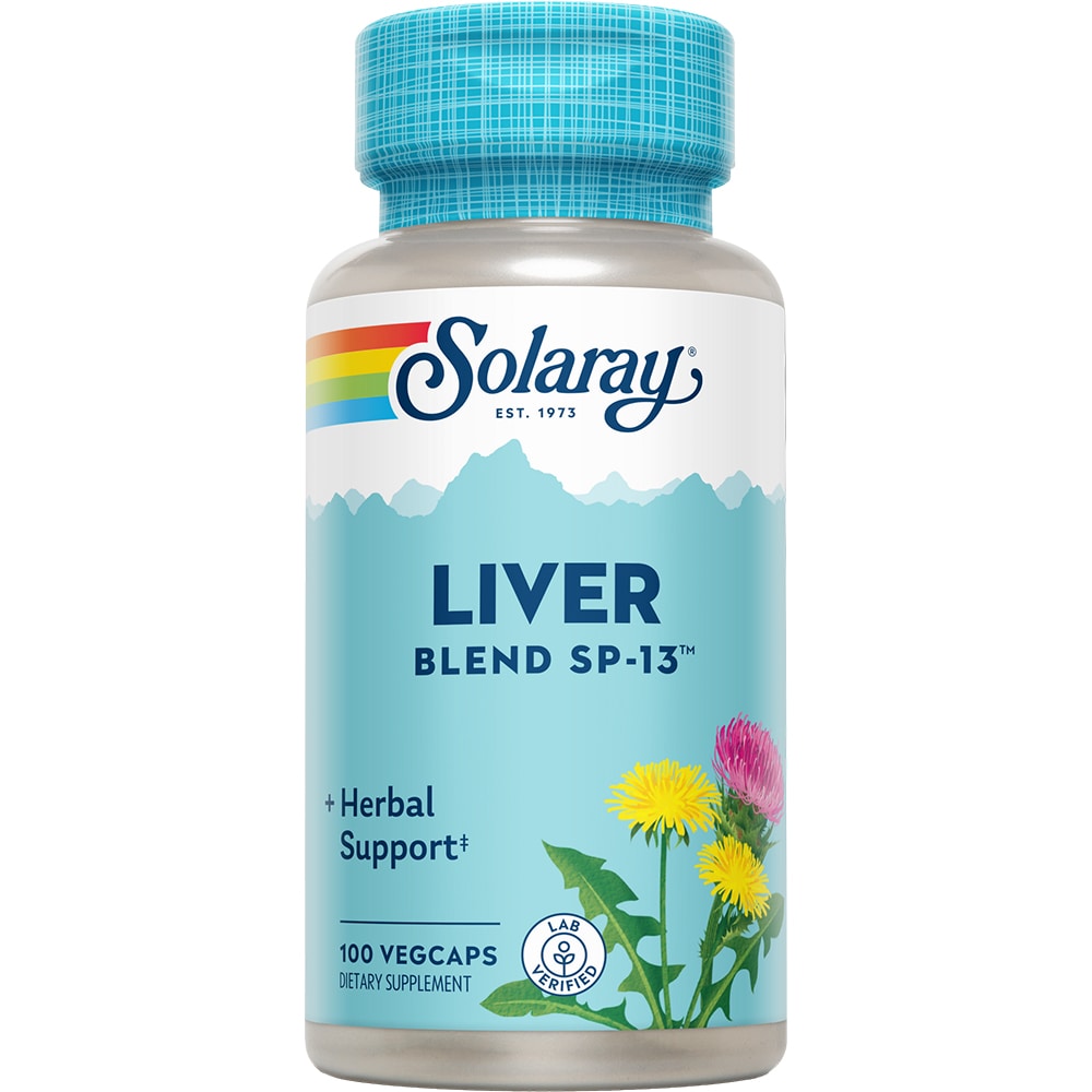 Supliment alimentar Liver Blend SP-13 Solaray, 100 capsule vegetale, SECOM
