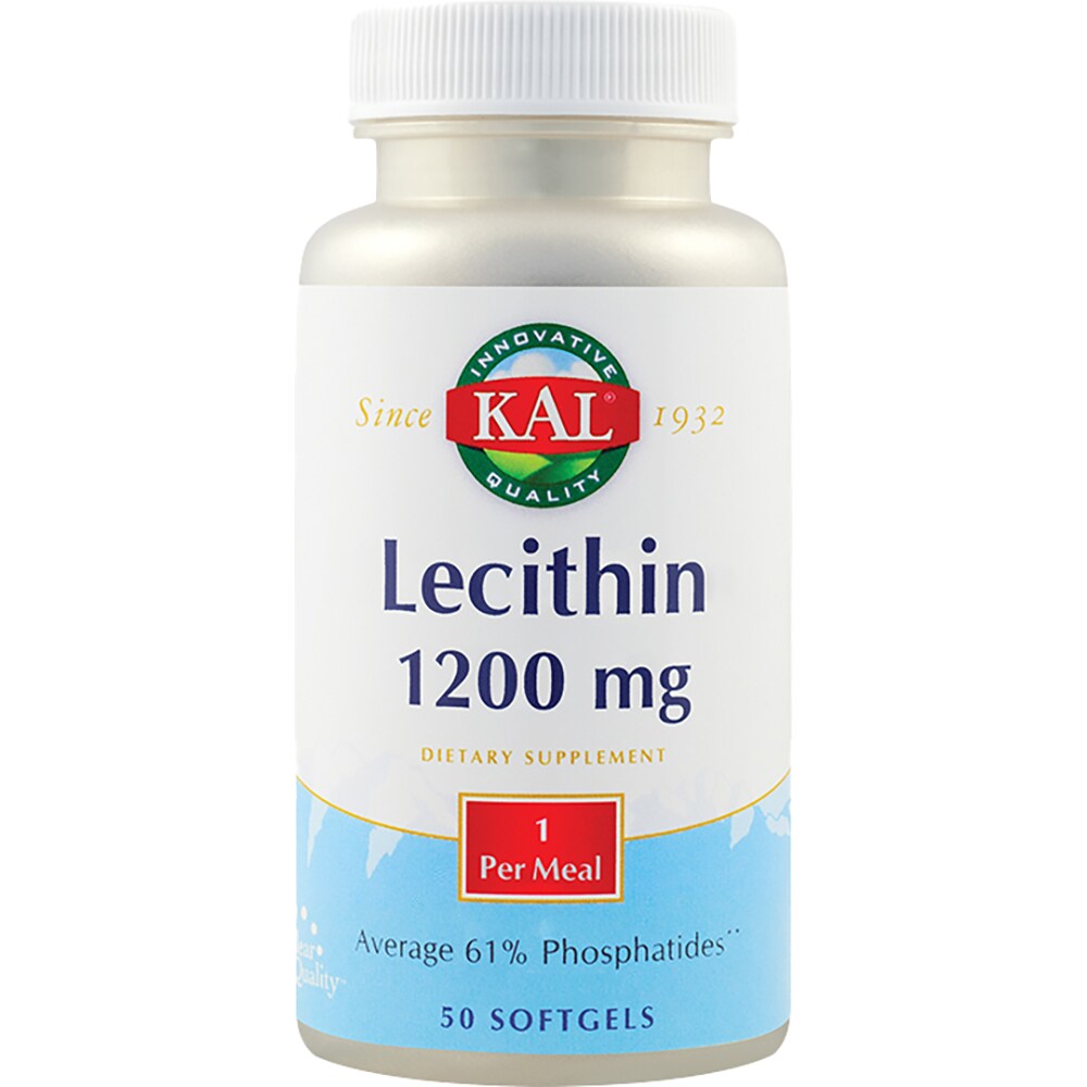 Supliment Lecitina 1200 mg KAL, 50 capsule moi, SECOM