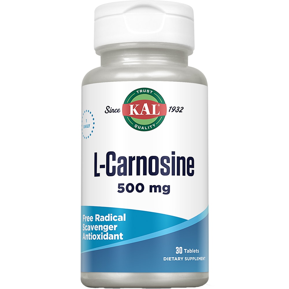 Supliment L-Carnosine 500 mg KAL, 30 comprimate, SECOM