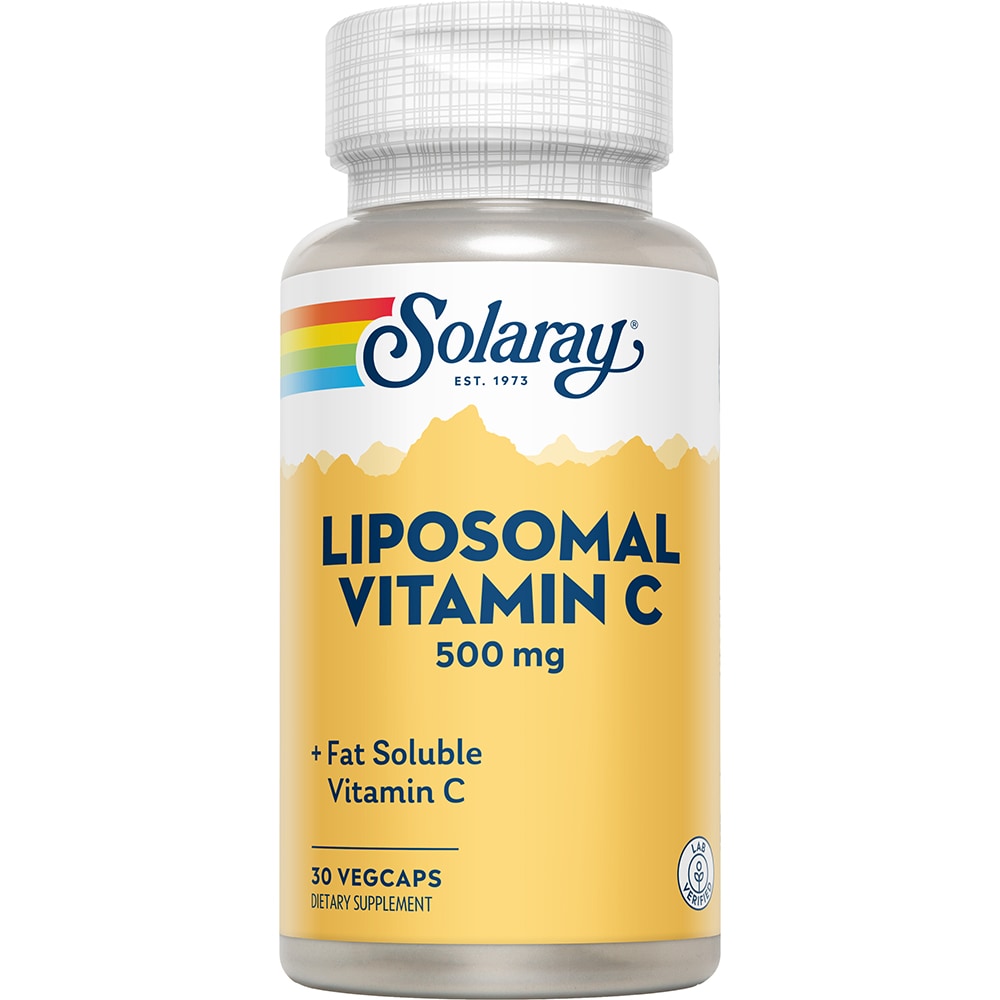 Vitamina C Liposomal 500 mg Solaray, 30 capsule vegetale, SECOM