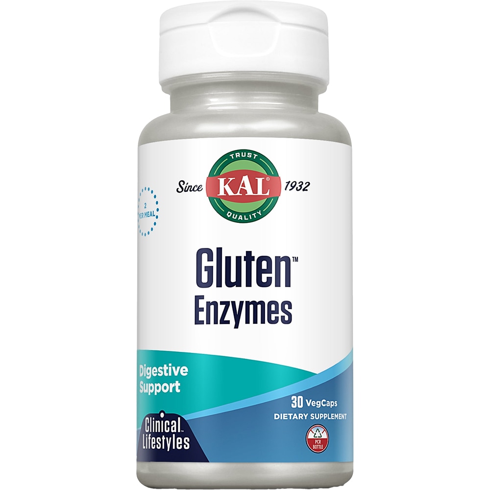 Supliment Gluten Enzymes KAL, 30 capsule, SECOM