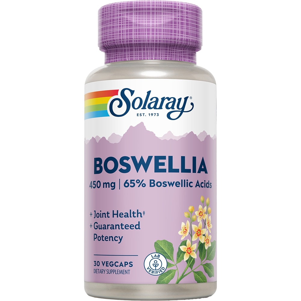 Supliment Boswellia 450 mg Solaray, 30 capsule, SECOM