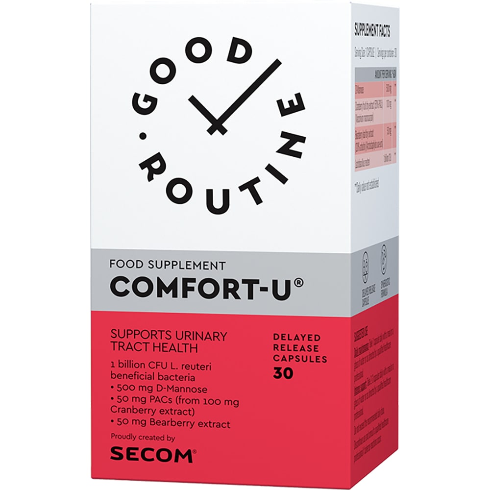 Supliment Comfort-U Good Routine, 30 capsule, SECOM