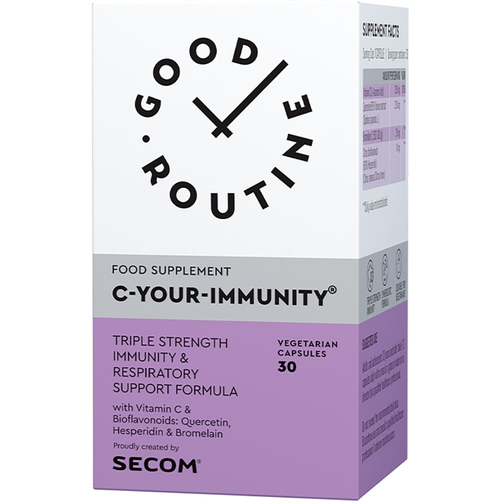 Supliment C-Your-Immunity Good Routine, 30 capsule, SECOM