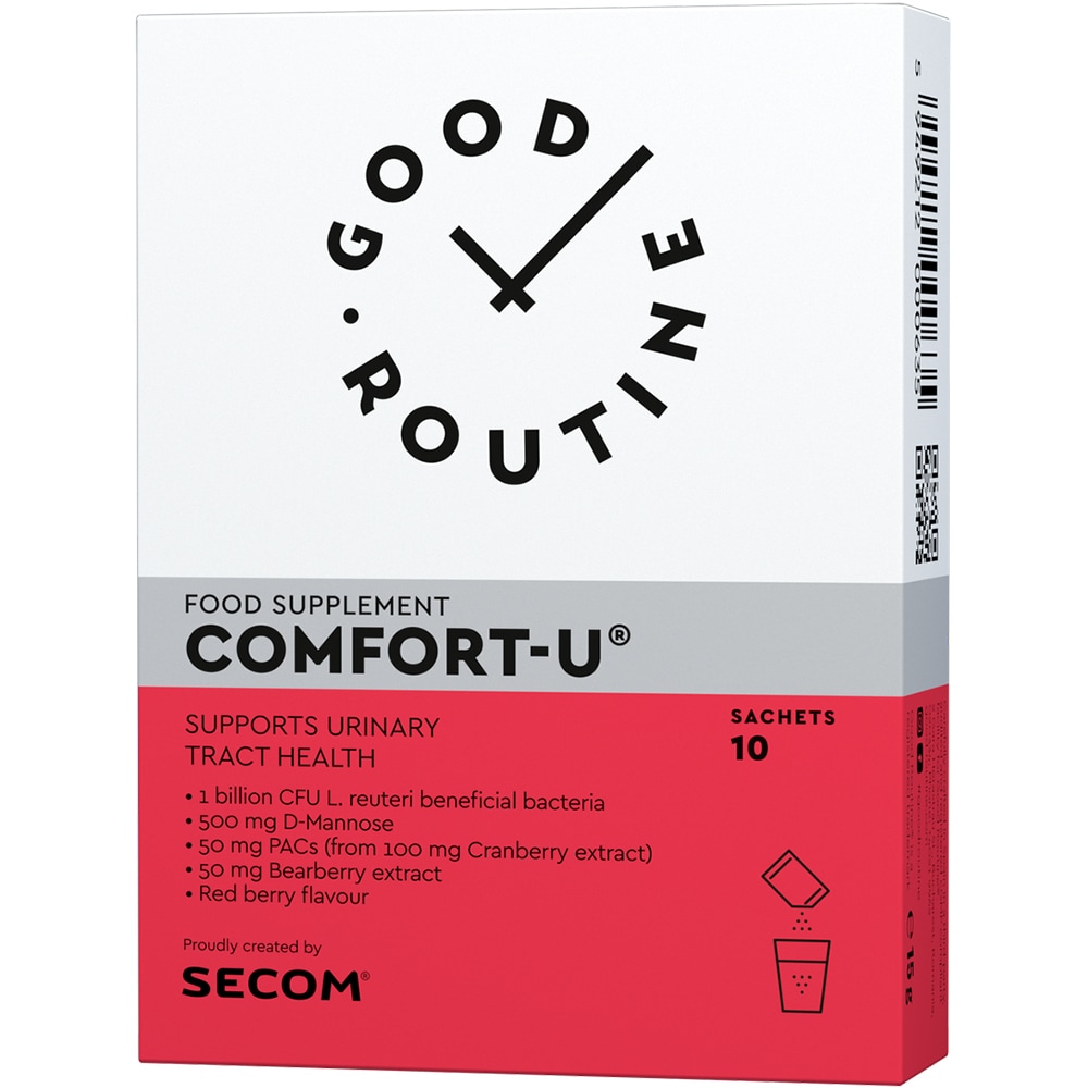 Supliment alimentar Comfort-U Good Routine, 10 plicuri, SECOM
