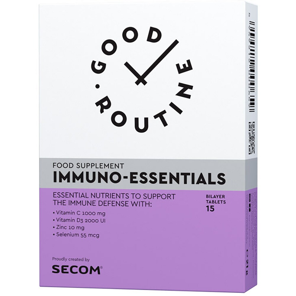 Supliment Immuno-Essentials Good Routine, 15 comprimate, SECOM