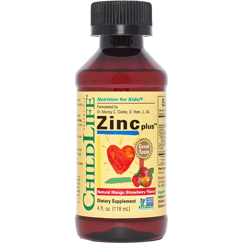 Supliment alimentar Zinc Plus ChildLife, 118 ml, SECOM