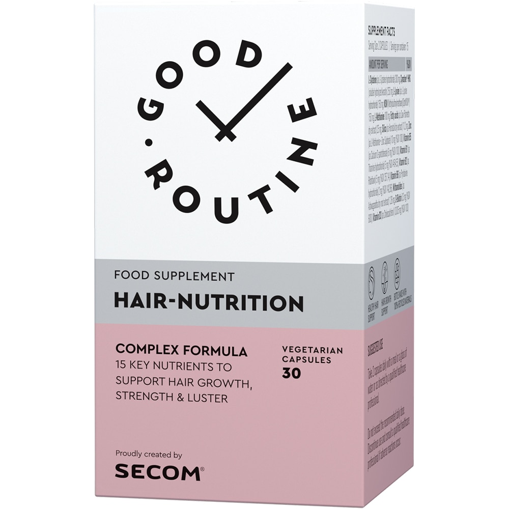 Supliment Hair Nutrition Good Routine, 30 capsule, SECOM