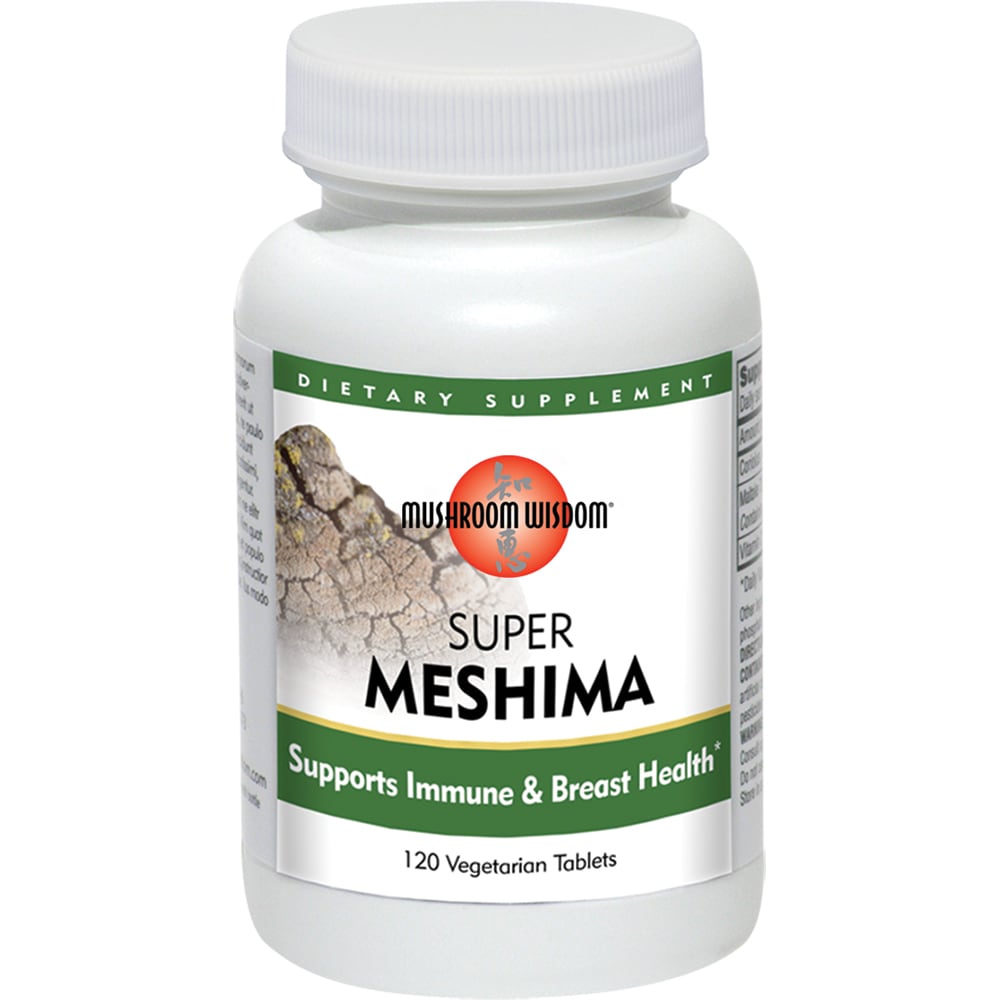 Supliment alimentar Super Meshima Mushroom Wisdom, 120 tablete vegetale, SECOM