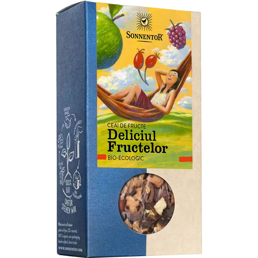 Ceai fructe SONNENTOR Deliciul fructelor, 100 g 