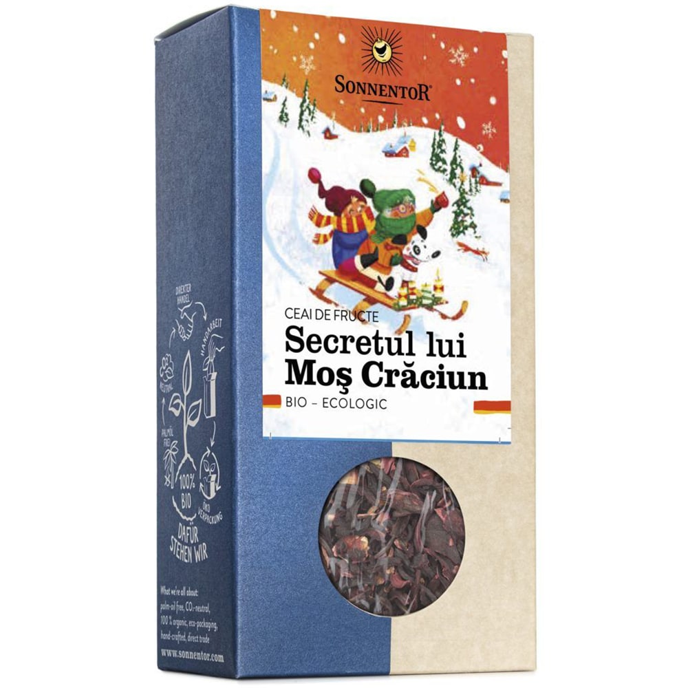 Ceai fructe SONNENTOR Secretul lui Mos Craciun, 100 g 