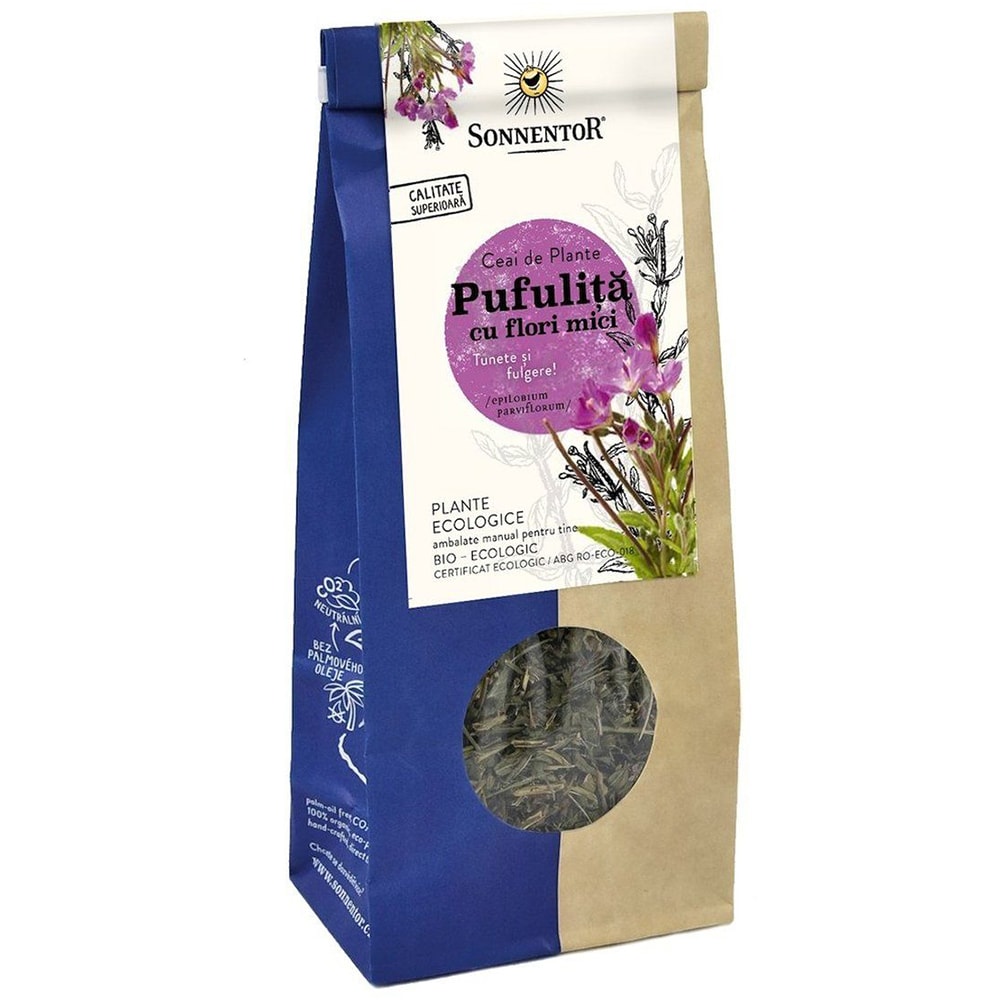 Ceai SONNENTOR Pufulita cu flori mici, 50 g 