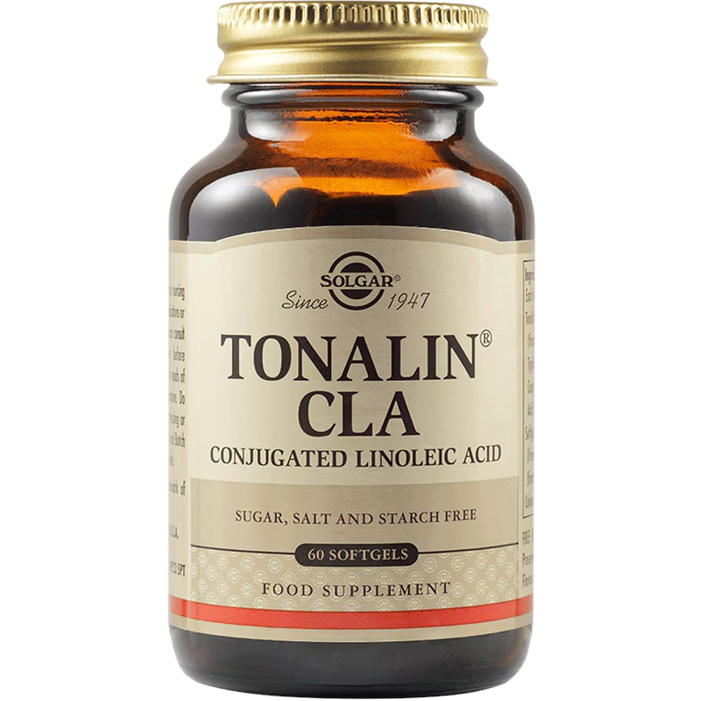 Supliment alimentar CLA Tonalin 1300 mg - Acid Linoleic Conjugat, 60 capsule moi, SOLGAR