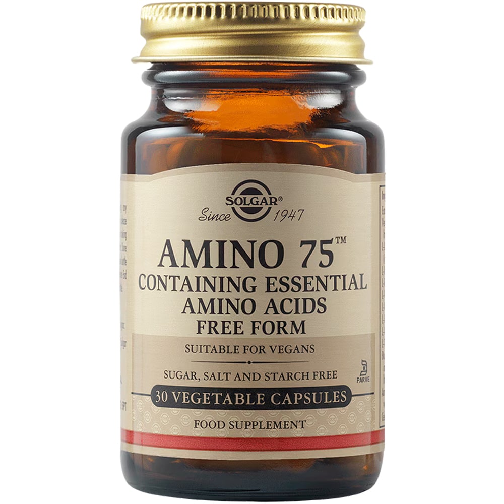 Supliment alimentar Amino 75, 30 capsule vegetale, SOLGAR