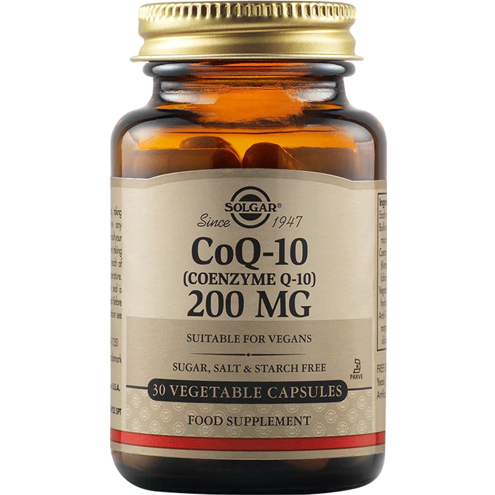 Supliment alimentar Coenzima Q10 200 mg, 30 capsule moi, SOLGAR