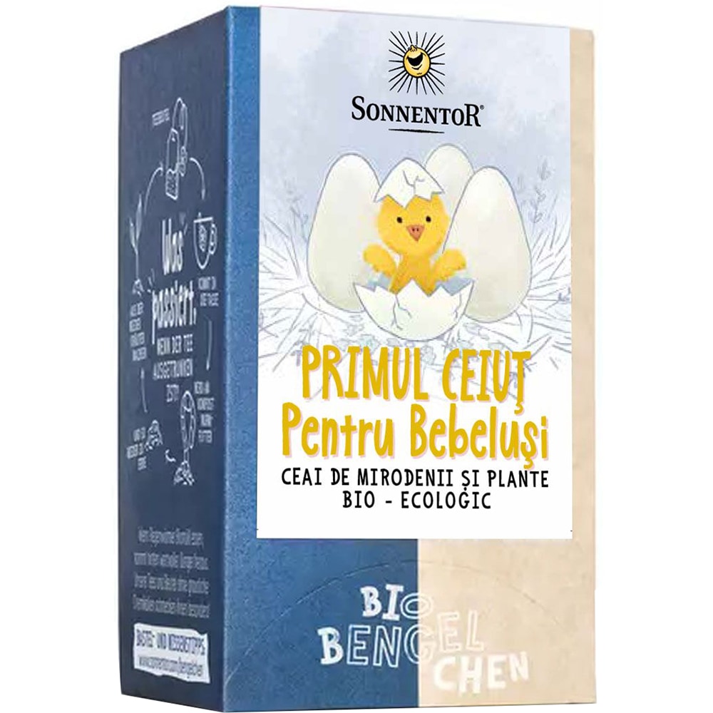 Ceai SONNENTOR Primul ceiut pentru bebelusi, 18 plicuri 