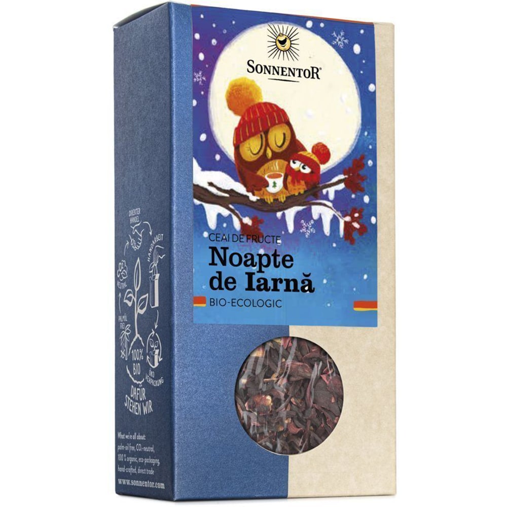Ceai fructe SONNENTOR Noapte de iarna nou, 100 g 
