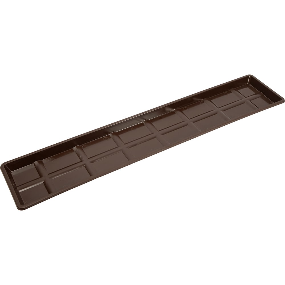 Suport jardiniera HARPLAST Carina, D80 cm, plastic, maro