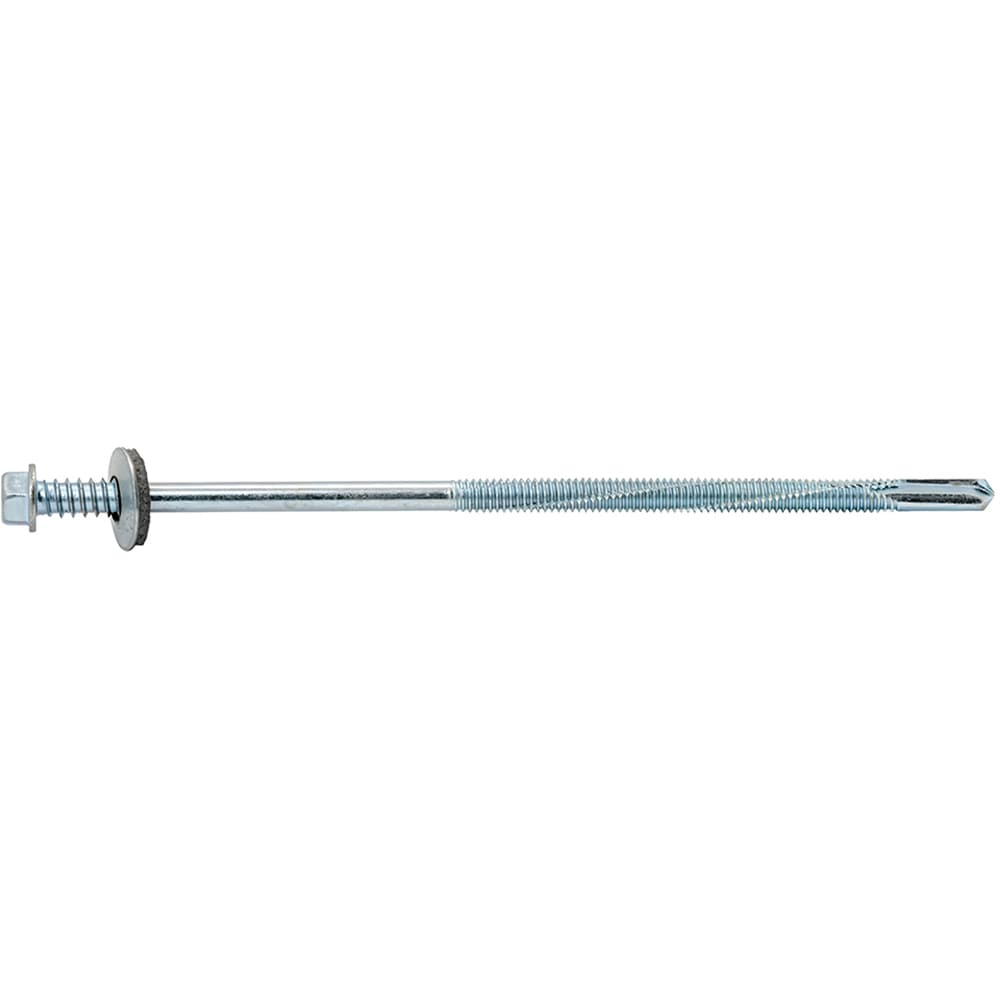 Surub autoforant plat, 5.5 x 100 mm, otel, vrac (68buc/kg)