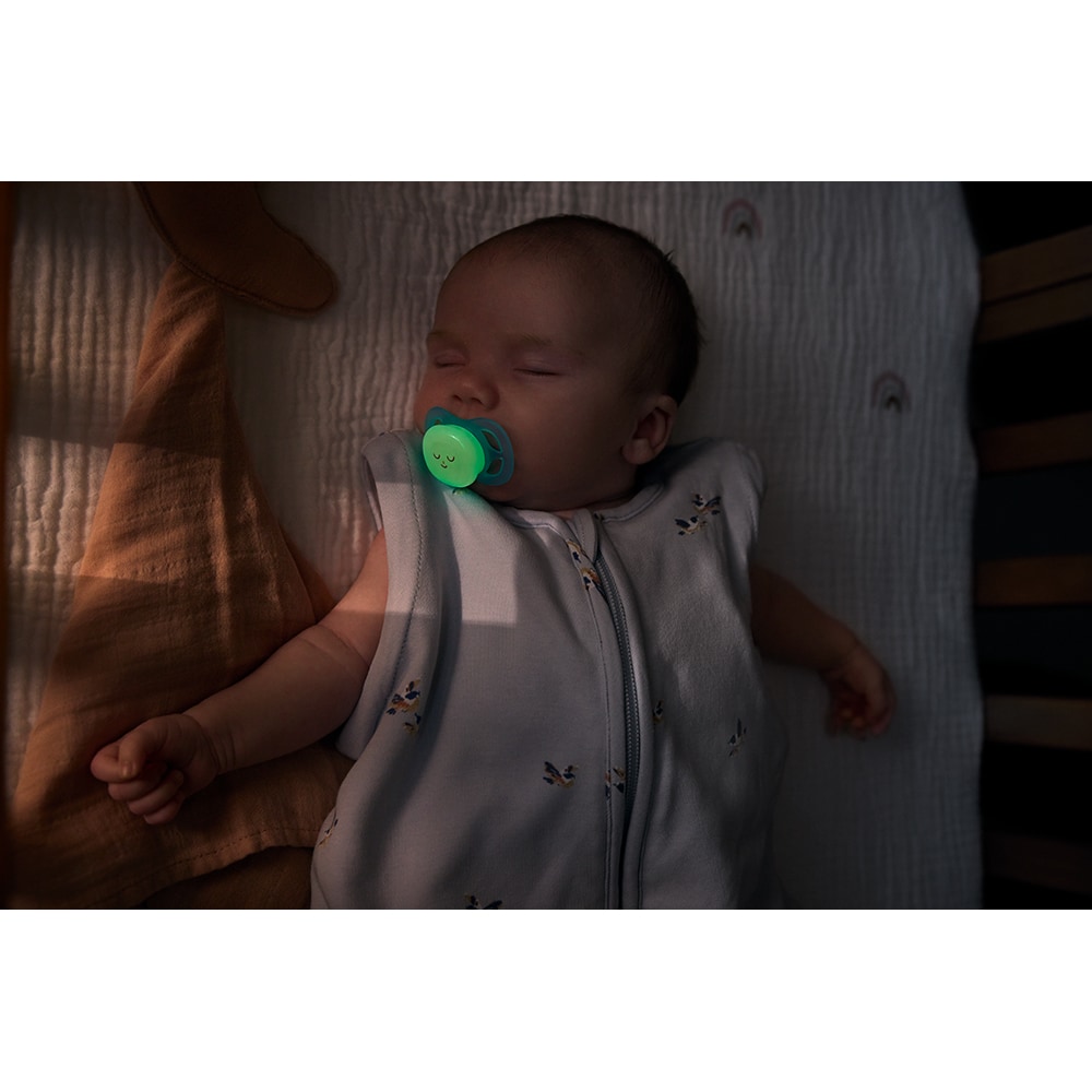 Suzeta PHILIPS AVENT Ultra Start SCF075/08, 0 luni+, 2 buc, multicolor