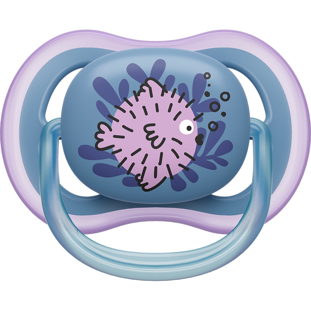 Suzeta PHILIPS AVENT Ultra Air SCF085/61, 6-18 luni, 2 buc, multicolor