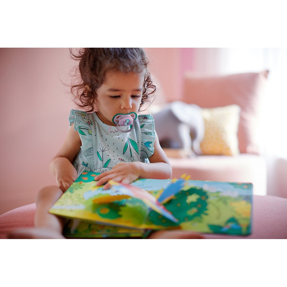 Suzeta PHILIPS AVENT Ultra Air SCF085/61, 6-18 luni, 2 buc, multicolor