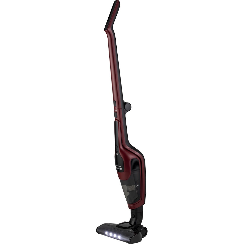 Aspirator vertical GORENJE SVC216100FSIIR, 0.5l, 21.6V, autonomie max 60 min, rosu
