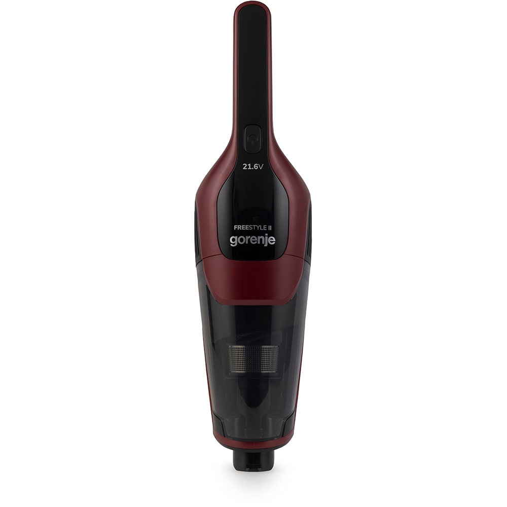 Aspirator vertical GORENJE SVC216100FSIIR, 0.5l, 21.6V, autonomie max 60 min, rosu