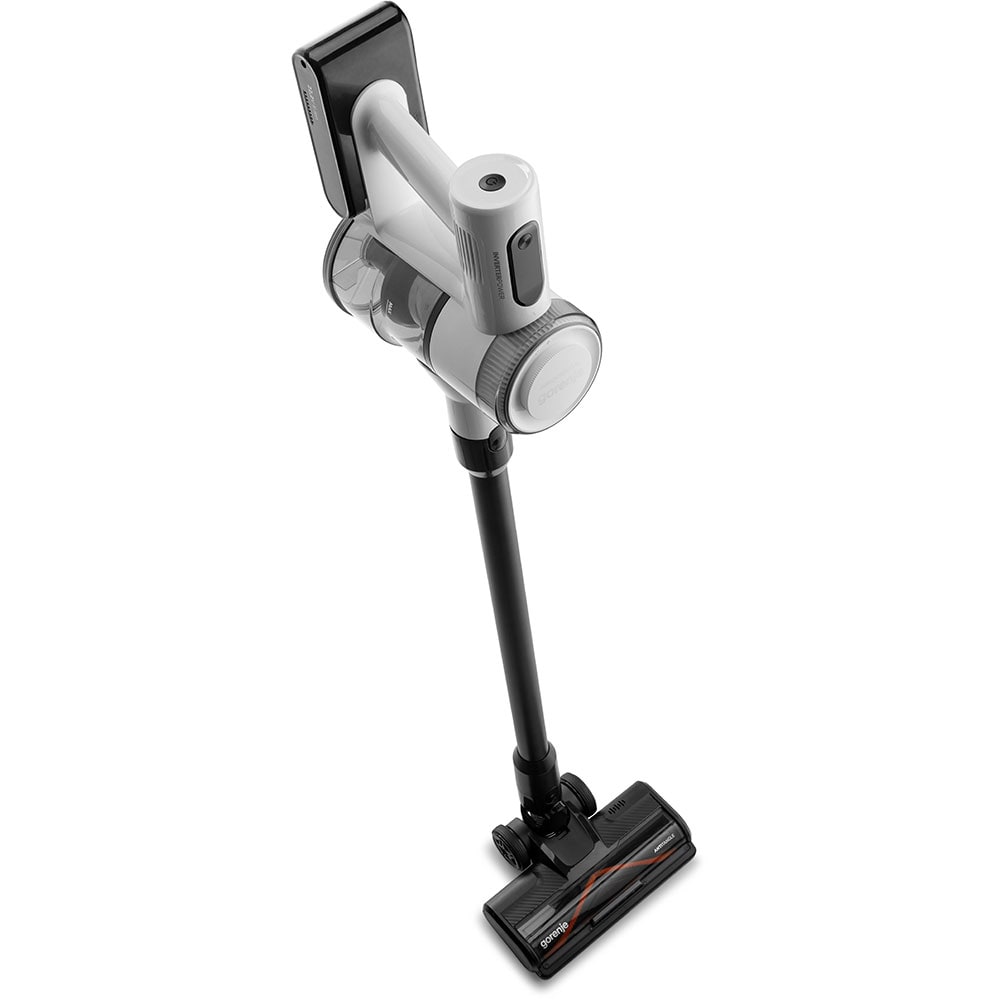 Aspirator vertical GORENJE SVC222230AEW, 0.7l, 22.2V, autonomie max 40 min, alb
