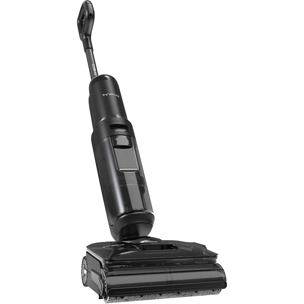 Aspirator vertical cu spalare TINECO Floor One S7 Stretch Steam Plus SW130200DE, 0.72l, 25.2V, autonomie max 80 min, alb-negru