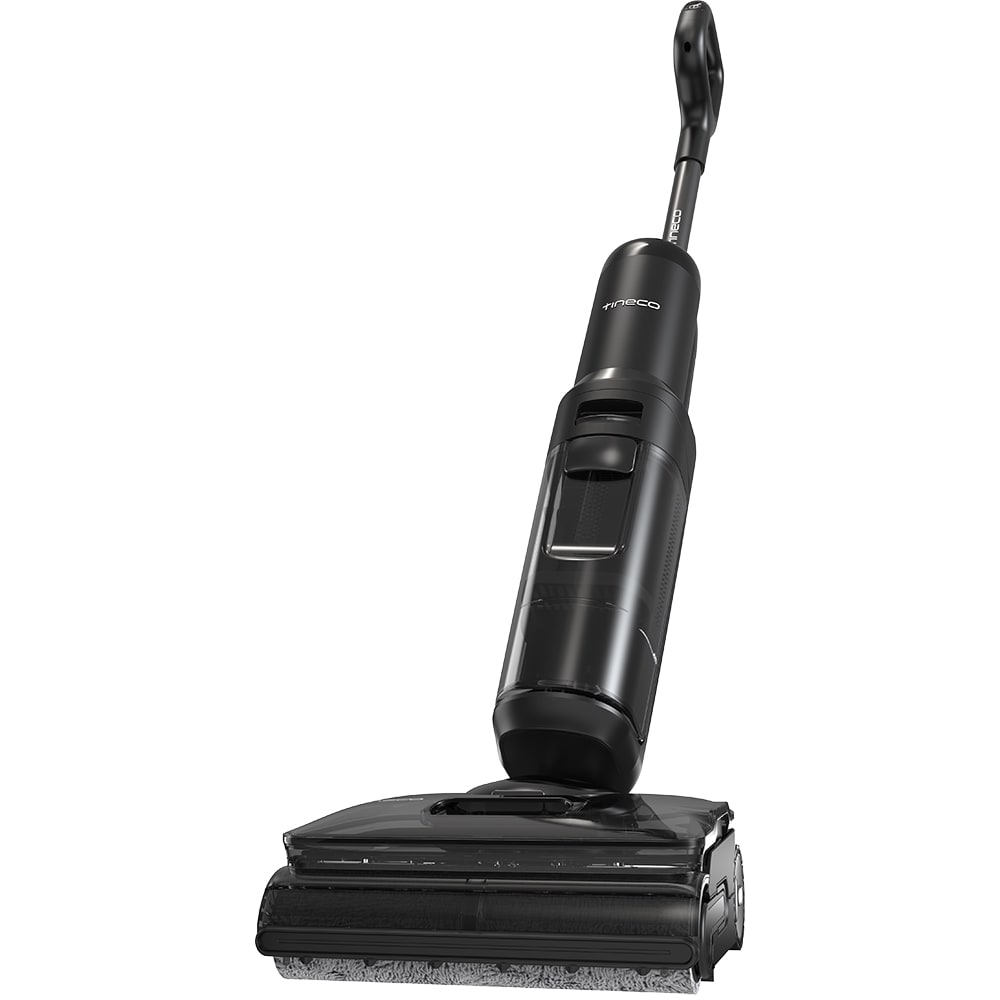 Aspirator vertical cu spalare TINECO Floor One S7 Stretch Steam Plus SW130200DE, 0.72l, 25.2V, autonomie max 80 min, alb-negru