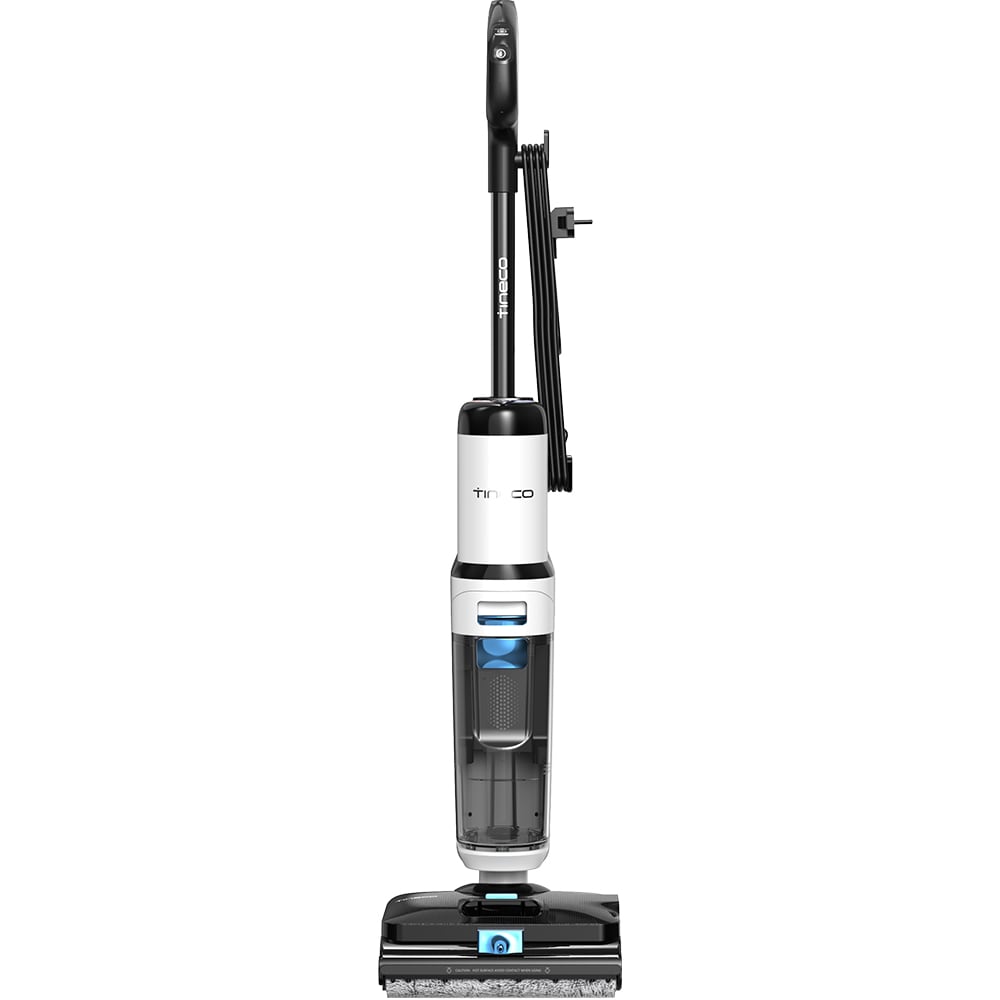 Aspirator vertical cu spalare TINECO Floor One S6 Stretch Steam Plus SW151200DE, 0.72l, 1440W, alb-negru