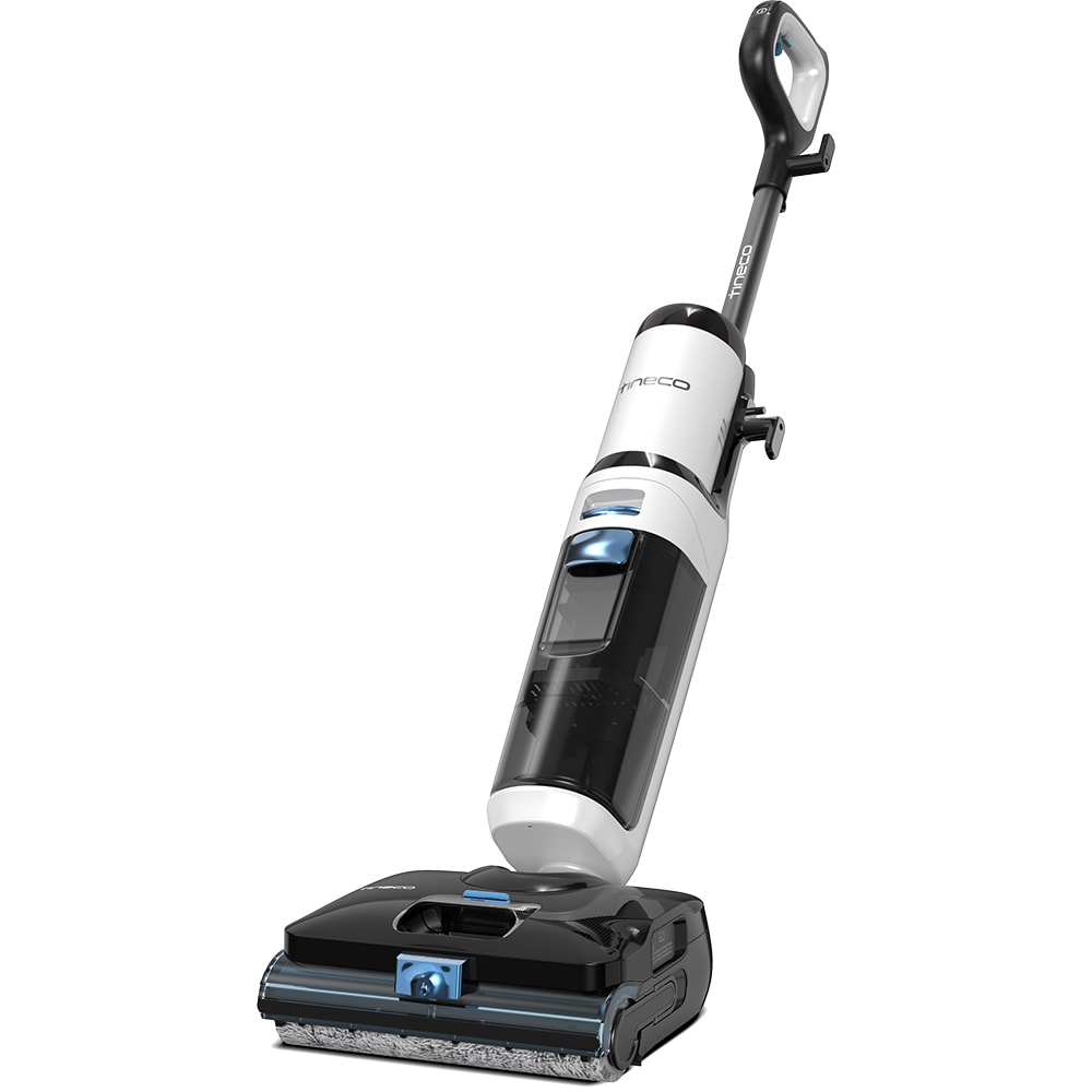 Aspirator vertical cu spalare TINECO Floor One S6 Stretch Steam Plus SW151200DE, 0.72l, 1440W, alb-negru