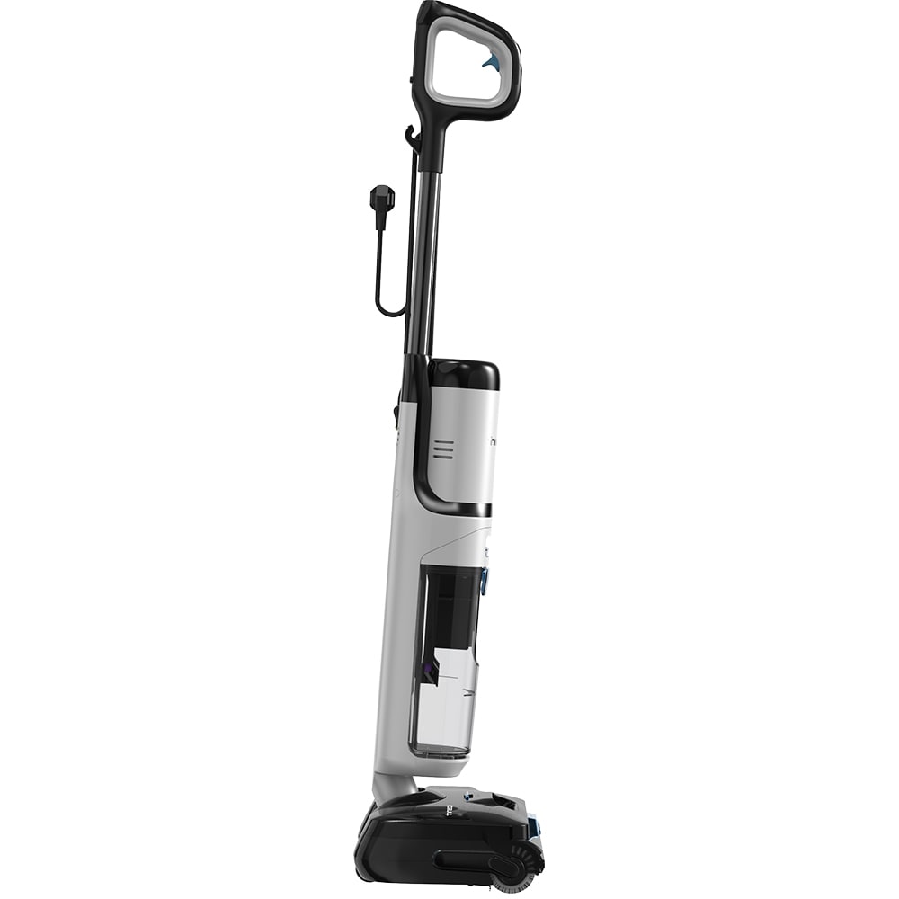 Aspirator vertical cu spalare TINECO Floor One S6 Stretch Steam Plus SW151200DE, 0.72l, 1440W, alb-negru
