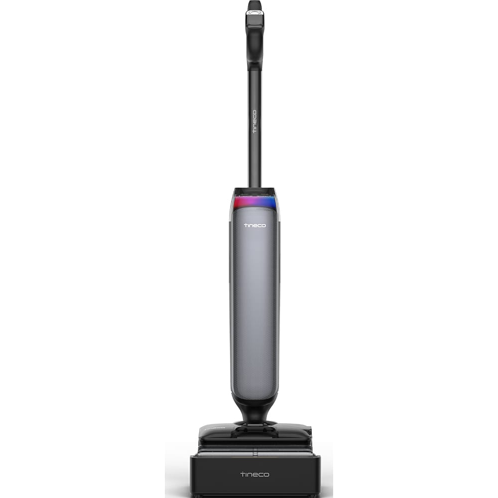 Aspirator vertical cu spalare TINECO Floor One S9 Artist Steam Pro SW200100DE, 0.75l, 25.2V, autonomie max 50 min, argintiu-negru