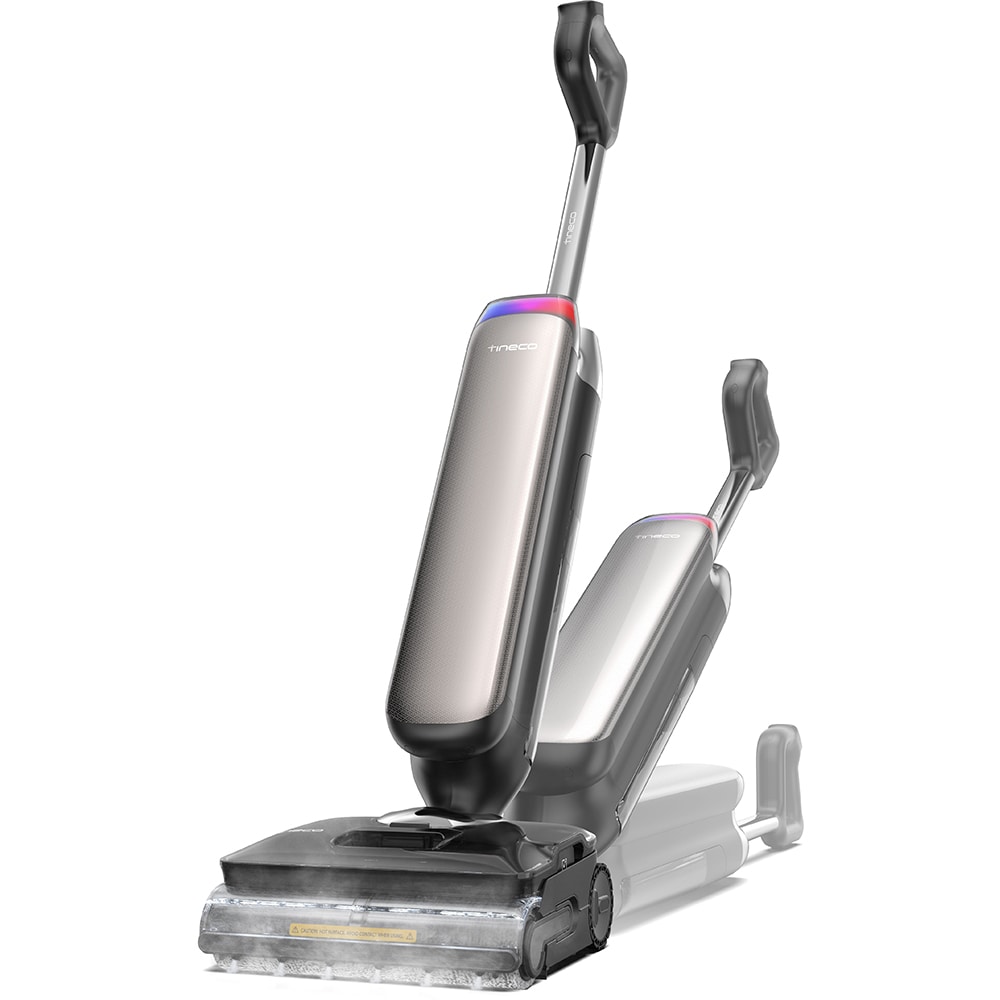 Aspirator vertical cu spalare TINECO Floor One S9 Artist Steam Pro SW200100DE, 0.75l, 25.2V, autonomie max 50 min, argintiu-negru