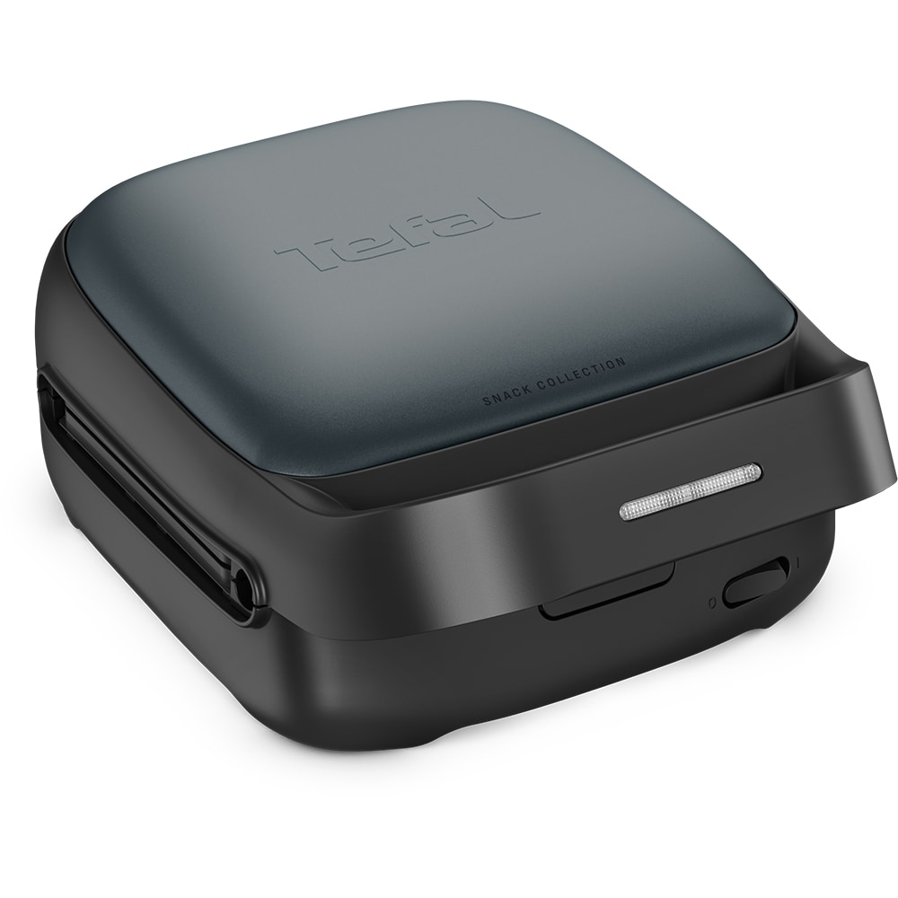 Sandwich maker TEFAL Snack Collection SW862BF0, 700W, albastru inchis-negru 