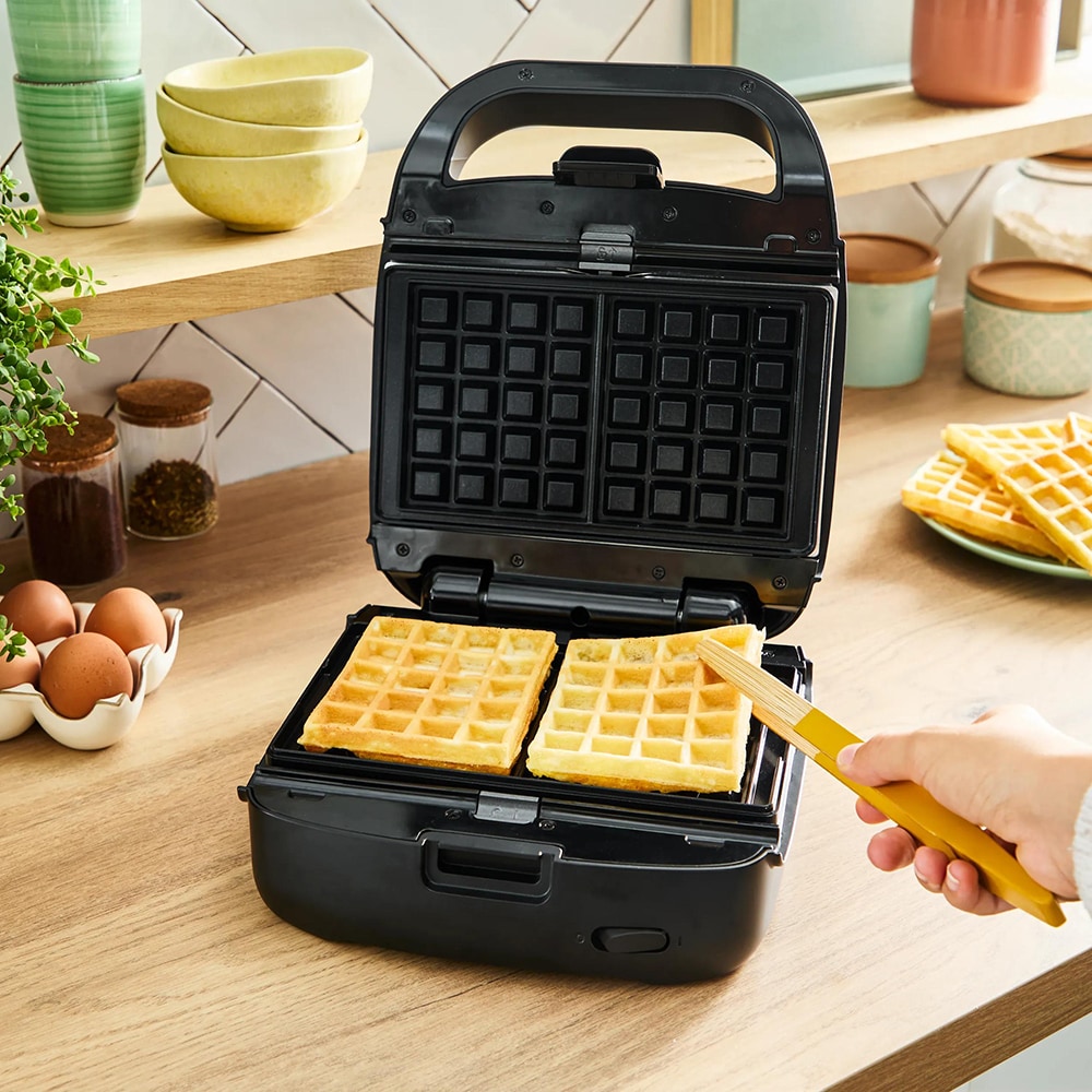 Sandwich maker TEFAL Snack Collection SW862BF0, 700W, albastru inchis-negru 