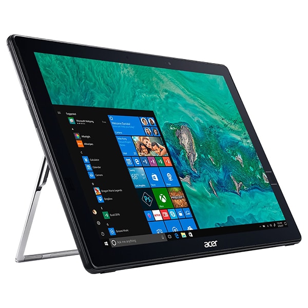 Laptop 2 in 1 ACER Switch 7 SW713-51GNP, Intel Core i7-8550U pana la 4.0GHz, 13.5" QHD Touch, 16GB, SSD 512GB, NVIDIA GeForce MX150 2GB, Windows 10 Pro, negru
