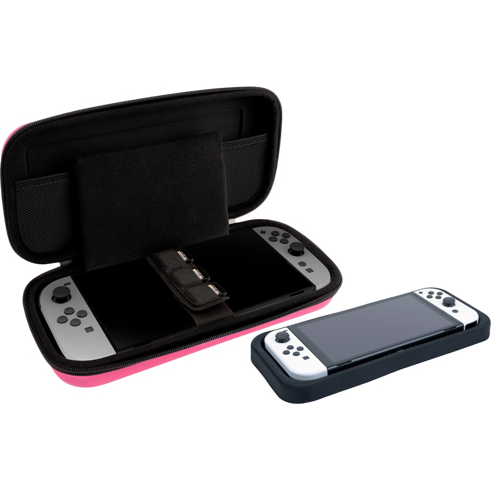 Geanta transport NACON pentru Nintendo Switch 2, roz