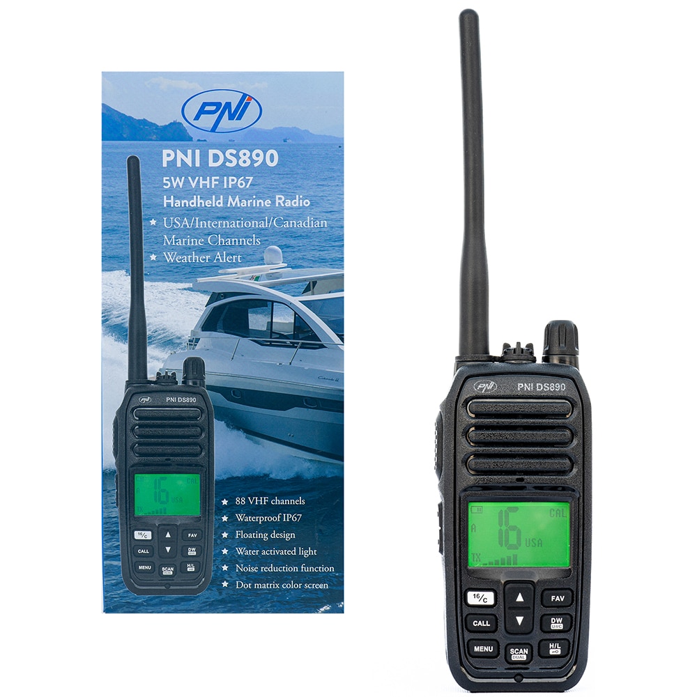 Statie emisie-receptie portabila PNI DS890, maritima. 5W