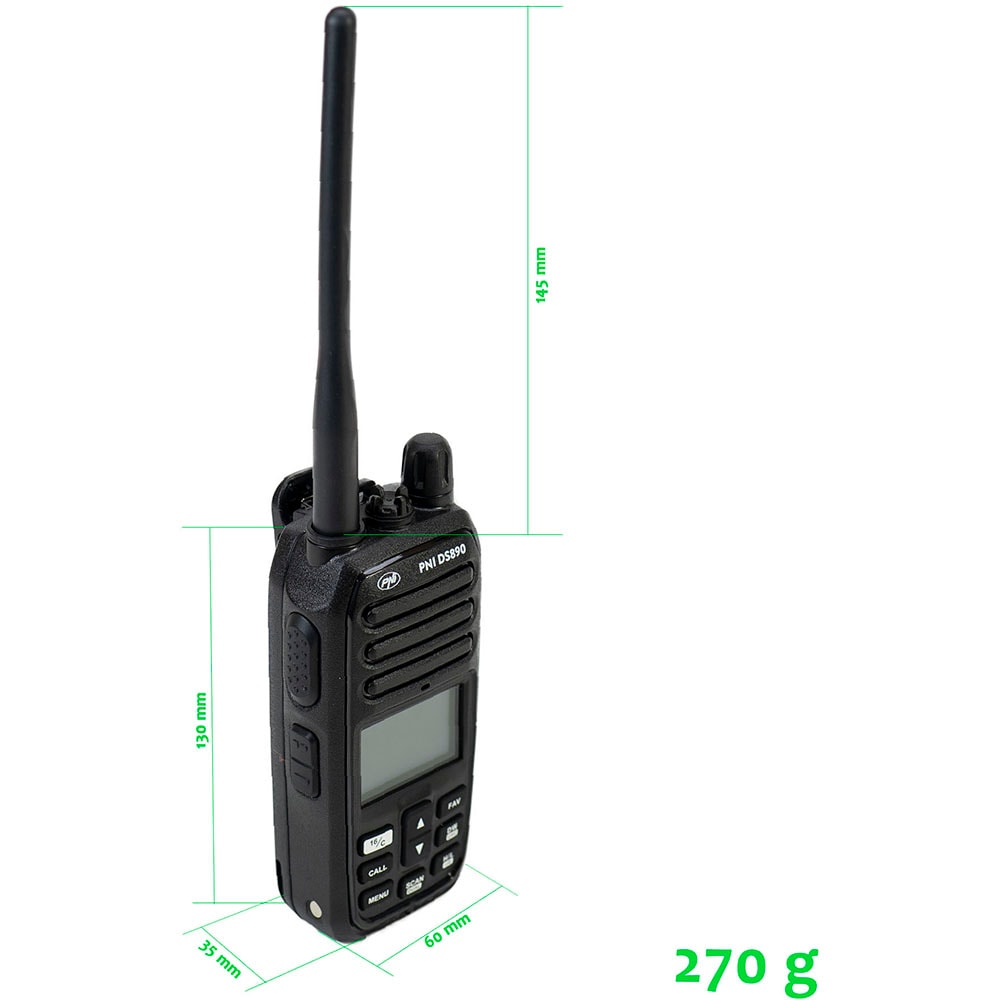 Statie emisie-receptie portabila PNI DS890, maritima. 5W